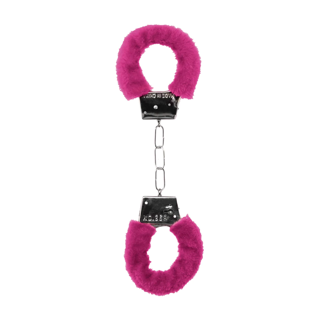 Ouch! Beginner's Handcuffs Furry — Algemas com Pelo para Iniciação - Image 2