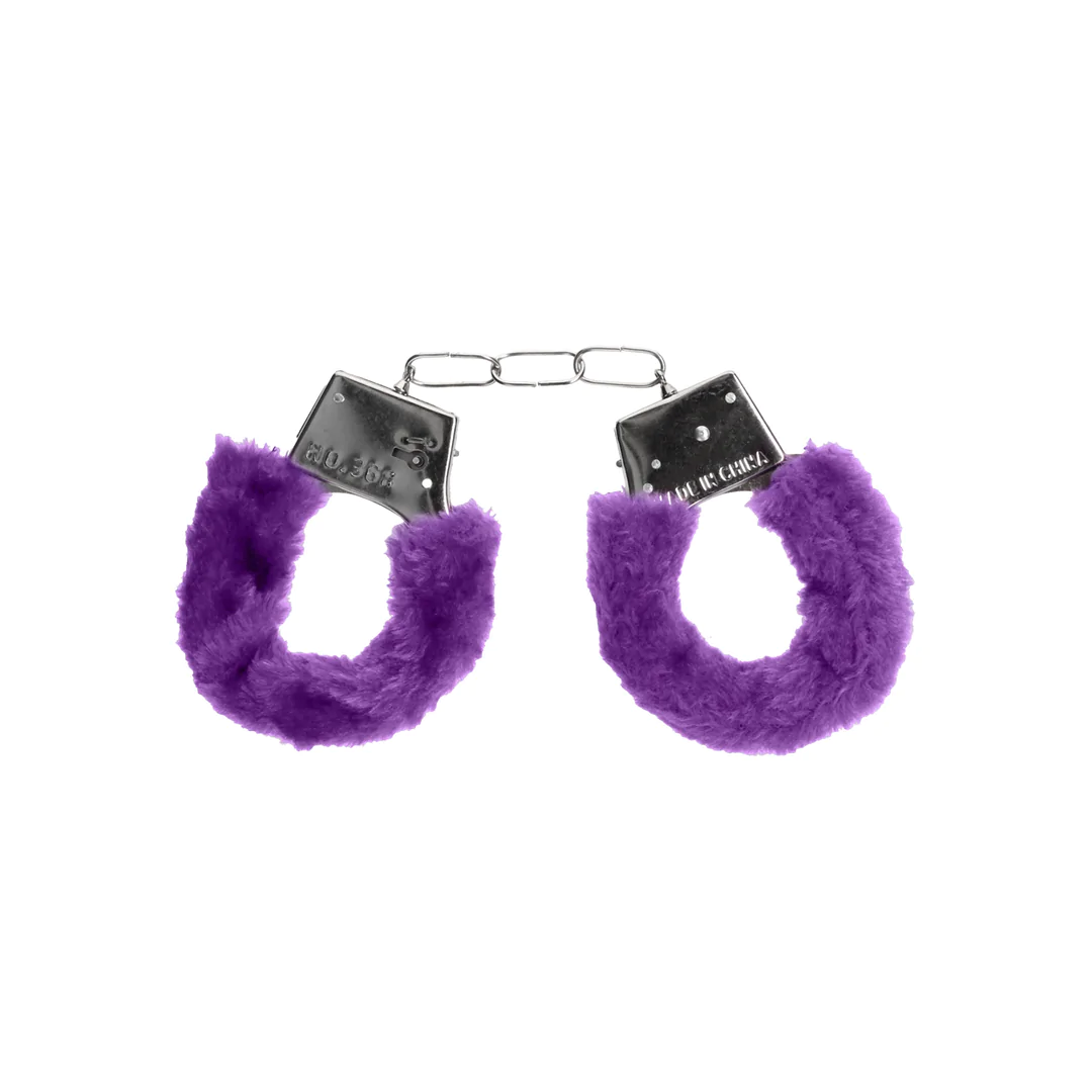 Ouch! Beginner's Handcuffs Furry — Algemas com Pelo para Iniciação - Image 4