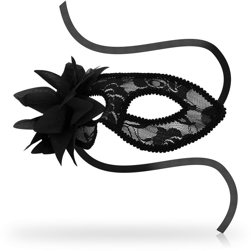 OHMAMA – Máscara Veneziana de Renda com Flor - Image 3