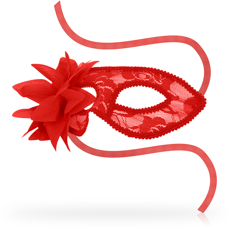 OHMAMA – Máscara Veneziana de Renda com Flor - Image 2