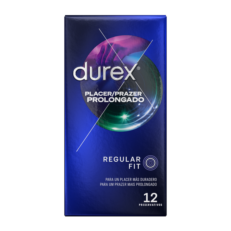 Preservativos Durex Prazer Prolongado (12 Unidades) - Image 2