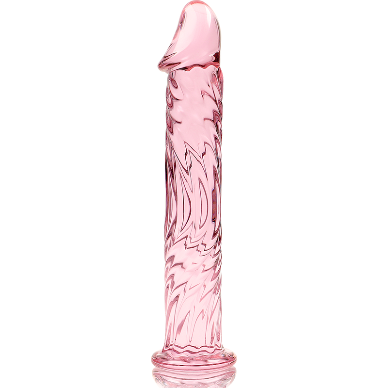 Ibiza Nebula – Dildo de Vidro Borossilicato Modelo 16 (Rosa - 18.5 cm) - Image 4