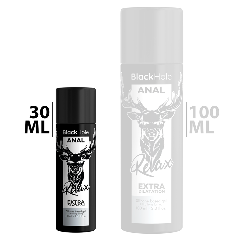 Black Hole Anal Repair — Gel Relaxante com Ácido Hialurónico (100ml) - Image 2