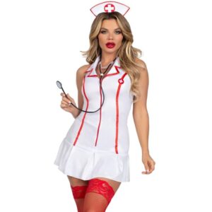Uniforme Sexy de Enfermeira Chefe Leg Avenue