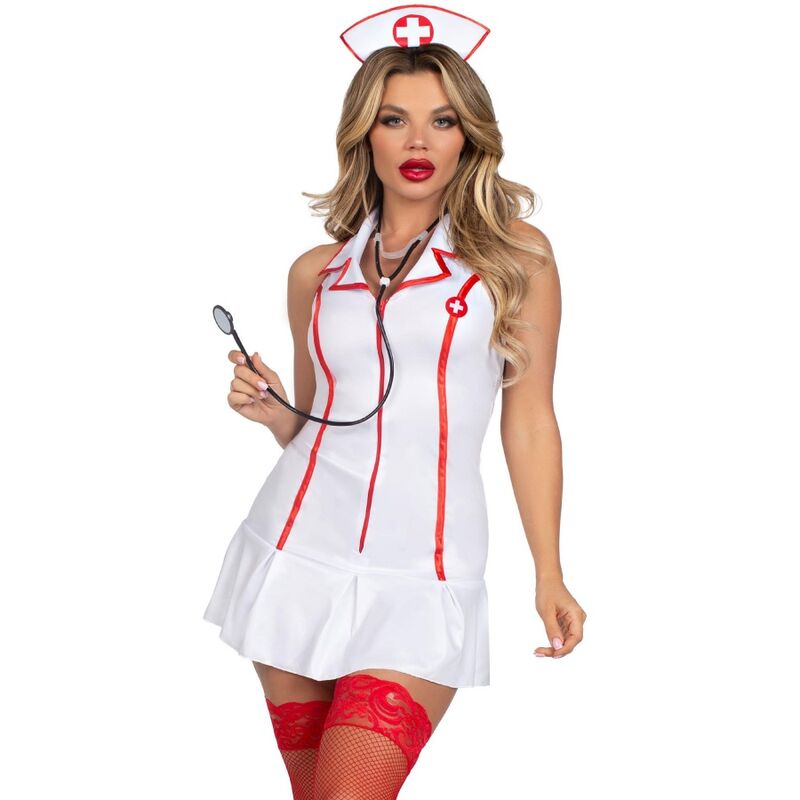 Uniforme Sexy de Enfermeira Chefe Leg Avenue