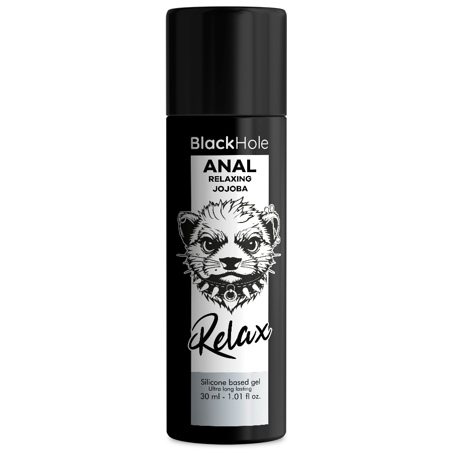 Black Hole Jojoba Relax — Relaxante Anal de Silicone (30ml) - Image 3