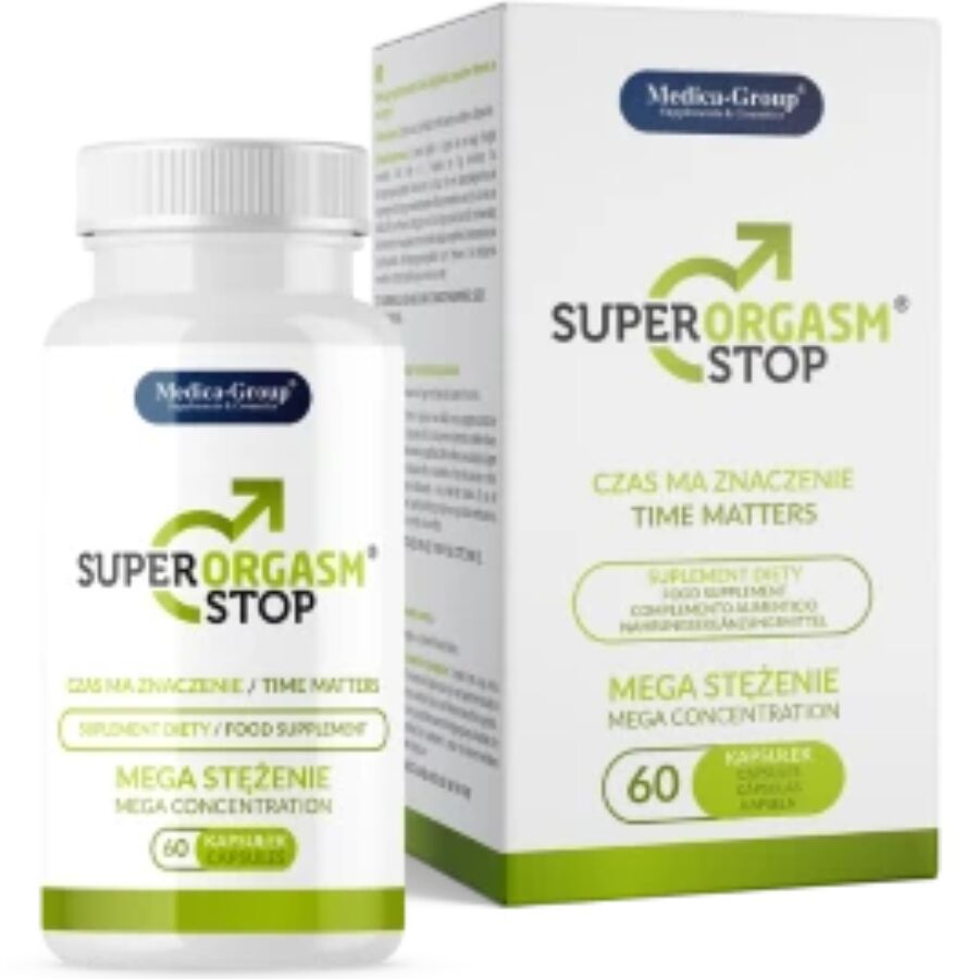 Suplemento Controlo Ejaculatório Super Orgasm Stop (60 Cápsulas) - Image 2