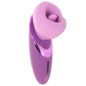 PLEASURE SUCKER VIBRATOR PURPLE