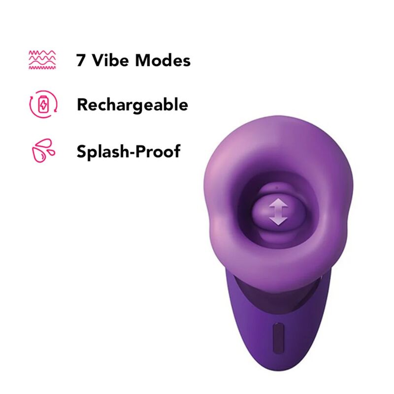 PLEASURE SUCKER VIBRATOR PURPLE - Image 4