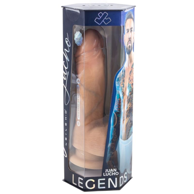 SilexD Legends – Juan Lucho Dildo Realista Termo-Reativo (23,3 cm) - Image 3