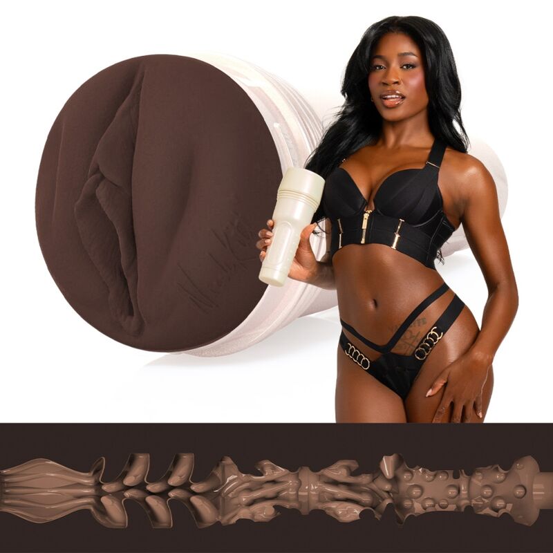 Fleshlight Girls Nicole Kitt Purrrrrfection – Masturbador Realista Vagina - Image 4