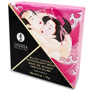 Shunga – Sais de Banho Perfumados Afrodisíacos (Rosa Intenso - 75g)