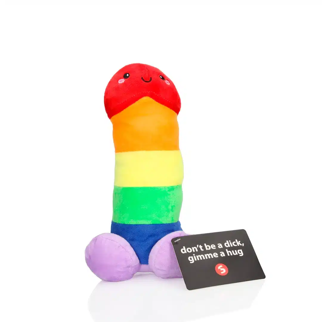 S-Line Penis Peluche Pride – Divertido Pénis com as Cores LGBT+ - Image 2