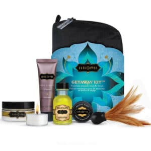 KAMASUTRA – Kit Romântico e Luxuoso em Tamanho Viagem (Travel Kit)